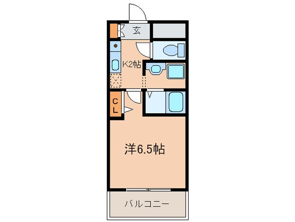 エミ－ル泉の物件間取画像